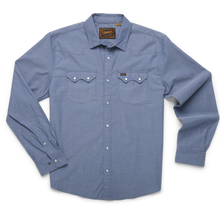 Load image into Gallery viewer, FINAL SALE HOWLER BROS | CROSSCUT SNAP SHIRT | CHAMBRAY