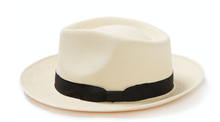 Load image into Gallery viewer, STETSON- RETRO PANAMA FEDORA- OFF WHITE
