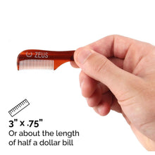 Load image into Gallery viewer, ZEUS I MUSTACHE COMBS 3&quot; OR 5&quot;
