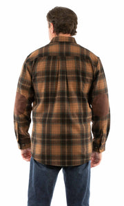SCULLY - WOOL BLEND FLANNEL SHIRT