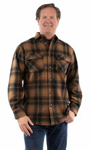 Load image into Gallery viewer, SCULLY - WOOL BLEND FLANNEL SHIRT
