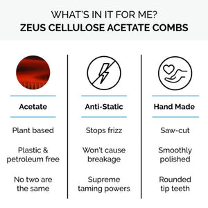 ZEUS I MUSTACHE COMBS 3" OR 5"