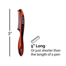Load image into Gallery viewer, ZEUS I MUSTACHE COMBS 3&quot; OR 5&quot;
