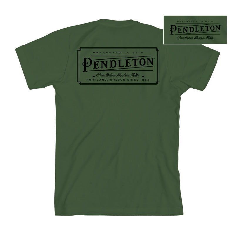 PENDLETON | VINTAGE LOGO MILITARY GREEN