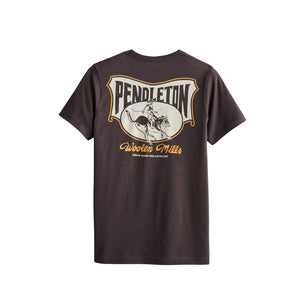 FINAL SALE PENDLETON | RODEO RIDER GRAPHIC TEE | BROWN
