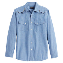 Load image into Gallery viewer, PENDLETON | GAMBLER CHAMBRAY | LIGHT BLUE HARDING
