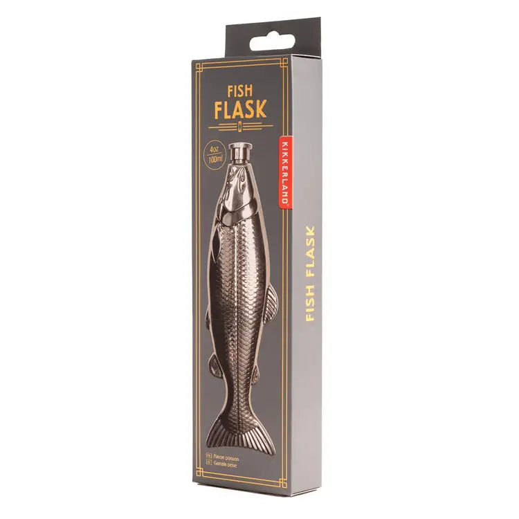 Kikkerland Fish Flask