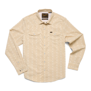 HOWLER BROS | H BAR B TECH SHIRT | BROWN RICE
