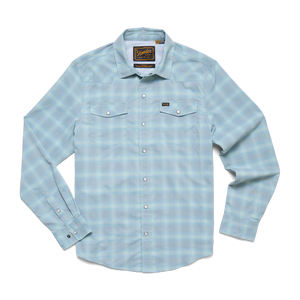 HOWLER BROS | H BAR B LONG SLEEVE | IRON BLUE