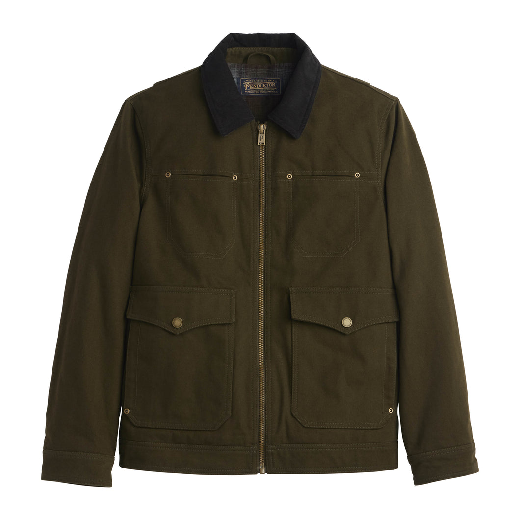 PENDLETON | CARSON CITY | RANCH COAT DARK OLIVE