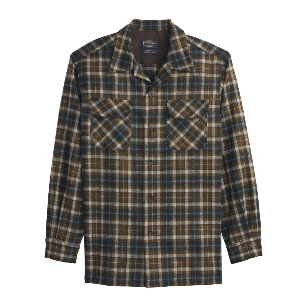 PENDLETON | BOARD SHIRT | BROWN PLAID 32777