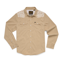 Load image into Gallery viewer, HOWLER BROS | H BAR B TECH LONGSLEEVE RANCHER FLORAL | BROWN RICE
