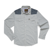 Load image into Gallery viewer, HOWLER BROS | H BAR B TECH LONGSLEEVE RANCHER FLORAL | BROWN RICE
