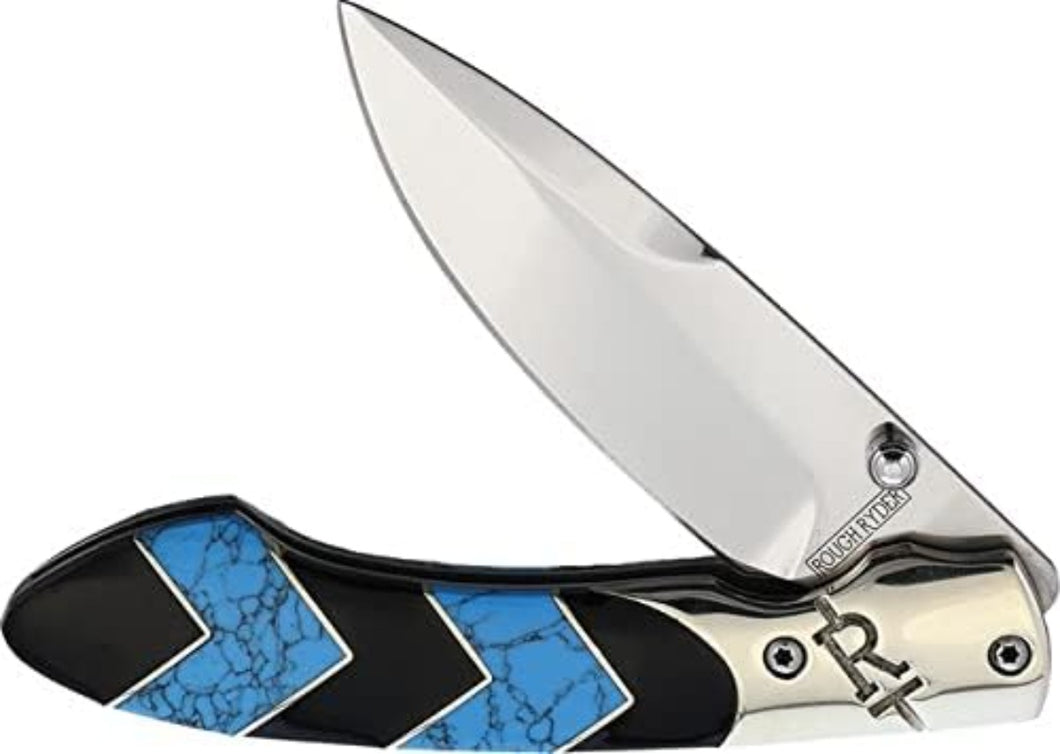 BLUE RIDGE I TURQUOISE PEAK LINERLOCK