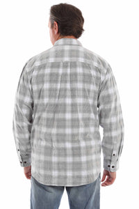 SCULLY- CORDUROY PLAID SHIRT