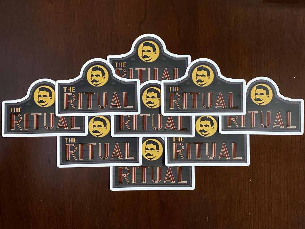 RITUAL MERCH- SIGN STICKER