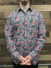Load image into Gallery viewer, ROCK ROLL N SOUL- FLOWER POWER BUTTON UP
