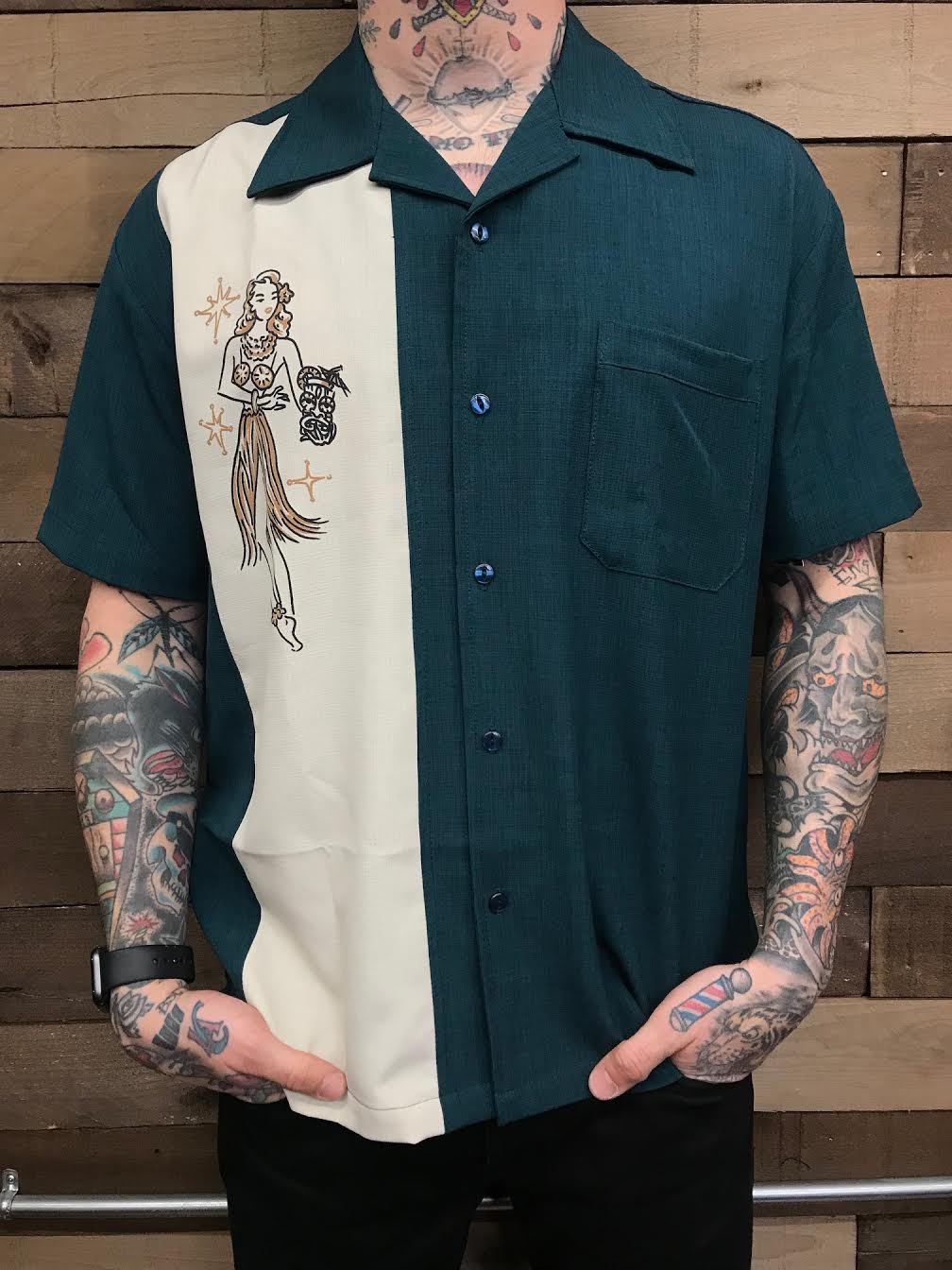 STEADY- MAI TAI HULA IN TEAL