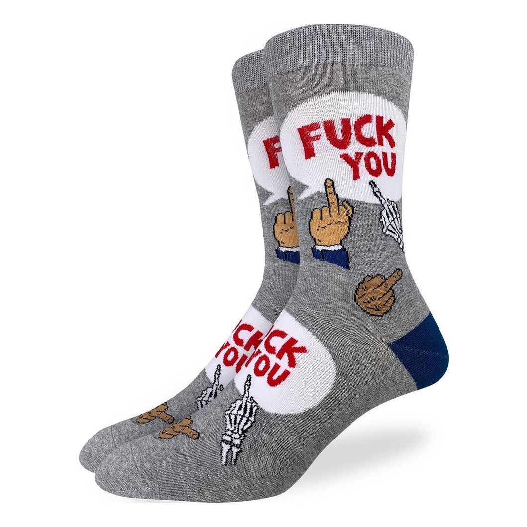 GOOD LUCK SOCK | FUCK YOU