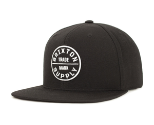 BRIXTON- OATH lll SNAPBACK BLACK