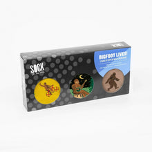Load image into Gallery viewer, SOCK IT TO ME- BIGFOOT LIVES 3 PACK SOCKS
