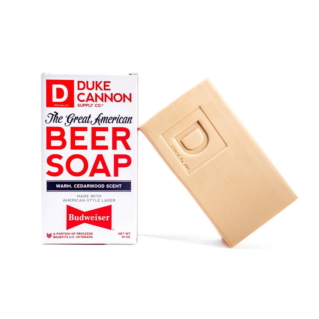 DUKE CANNON | BUDWEISER BEER SOAP