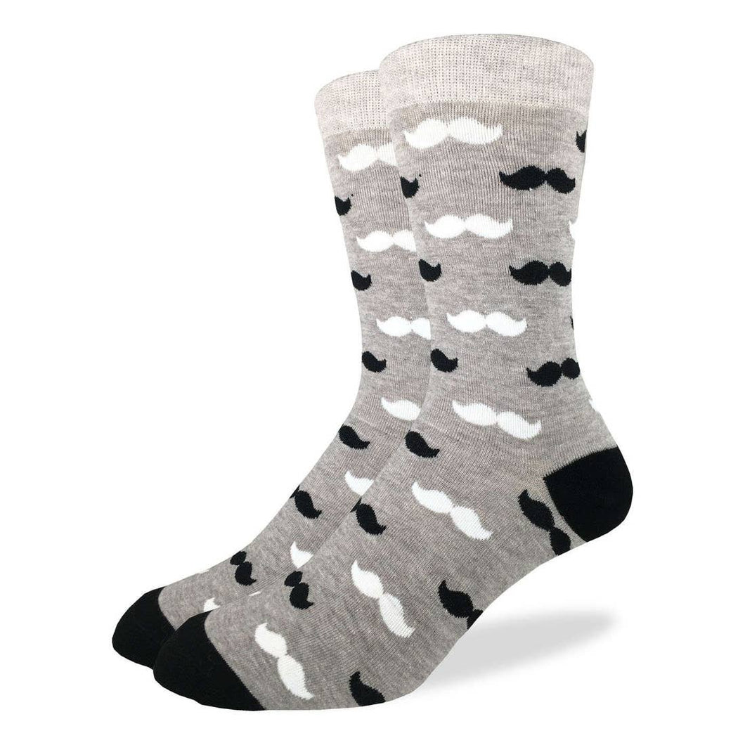 GOOD LUCK SOCK | MUSTACHES