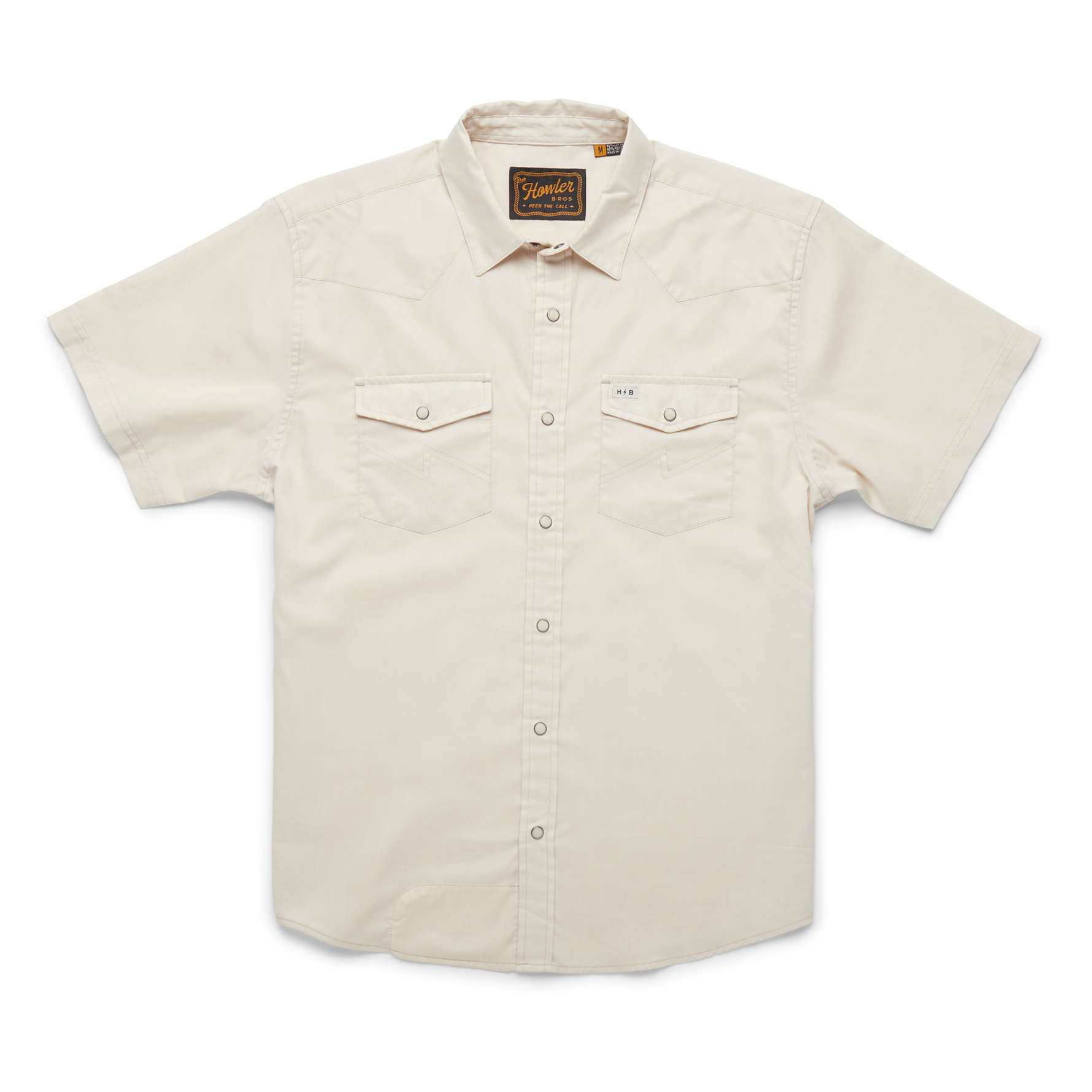 Howler Brothers H Bar B Short Sleeve Snapshirt - Coyotes: Desert