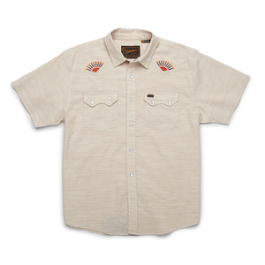 HOWLER BROS | CROSSCUT SHORTSLEEVE | RISING SUNS | CHARDONNAY SLUB