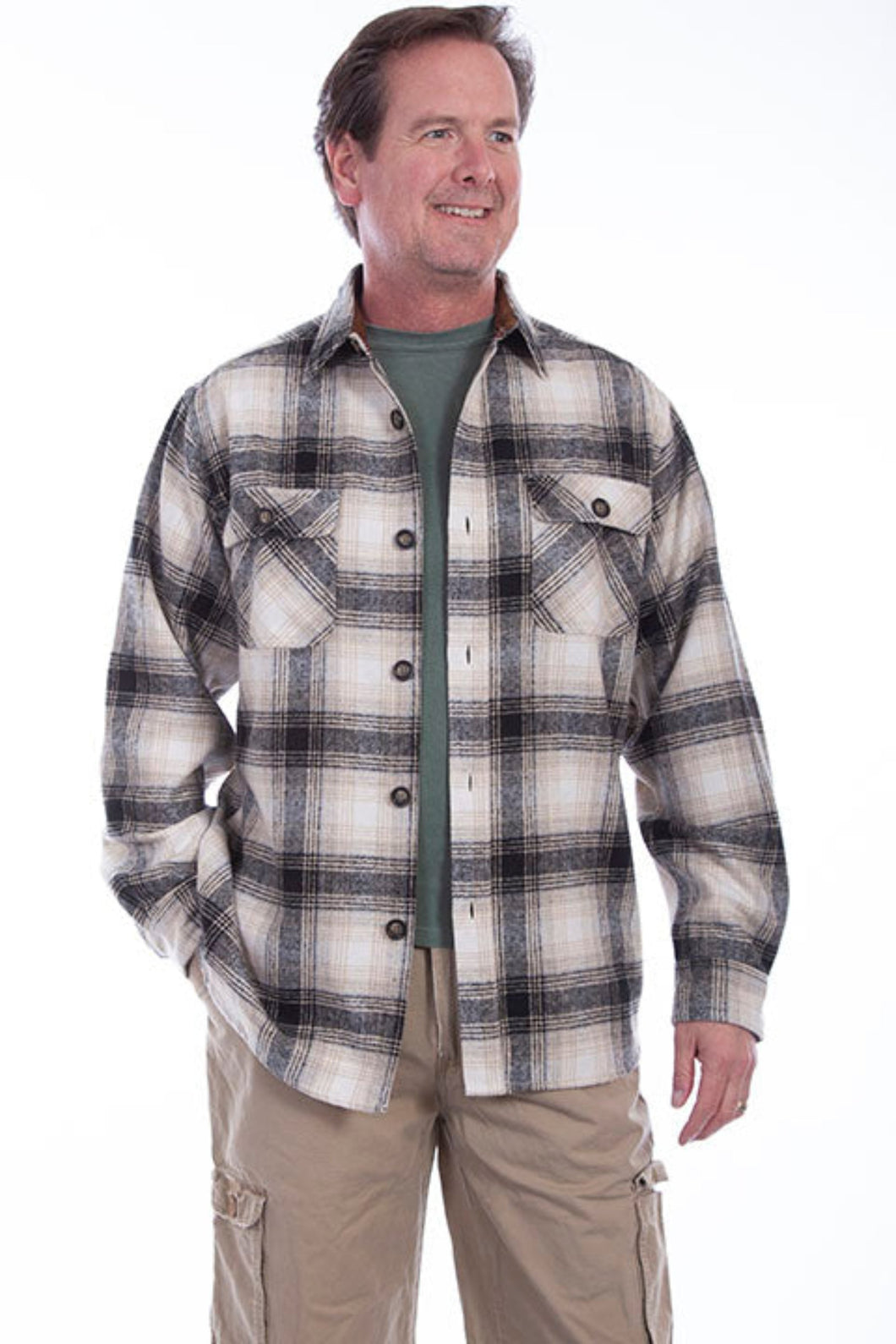 SCULLY | BRAWNY FLANNEL SHIRT JACKET