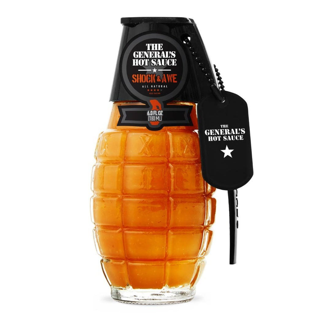 THE GENERALS HOT SAUCE- SHOCK & AWE