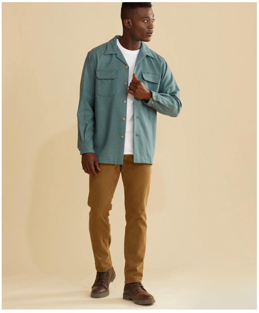 PENDLETON | BOARD SHIRT | DUSTY BLUE