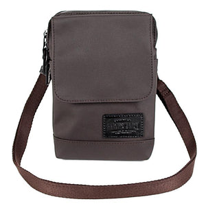 HARVEST LABEL- BROWN URBAN SHOULDER BAG