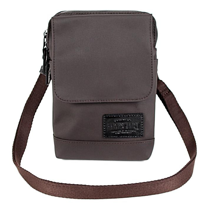 HARVEST LABEL- BROWN URBAN SHOULDER BAG