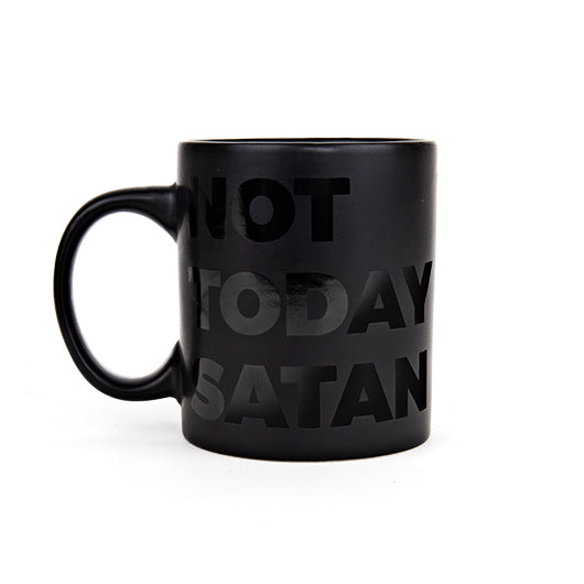 GIFT REPUBLIC | NOT TODAY SATAN COFFEE MUG