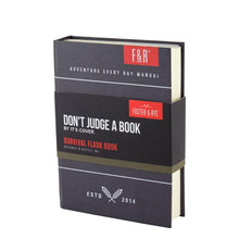 Load image into Gallery viewer, FOSTER &amp; RYE- SURVIVAL FLASK BOOK
