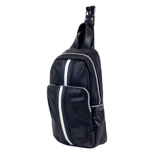 HARVEST LABEL- BLACK PORTSMAN SLING BAG