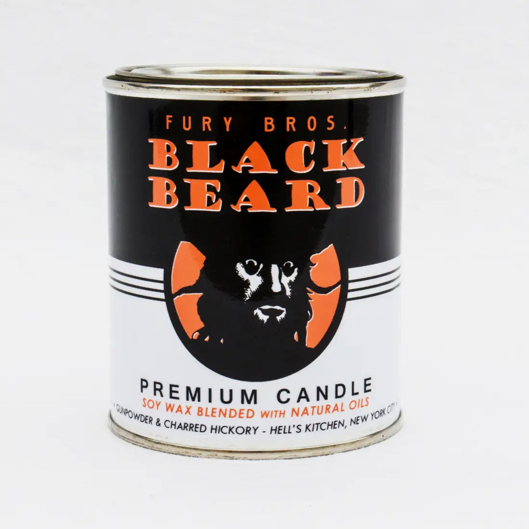 FURY BROS | BLACK BEARD CANDLE