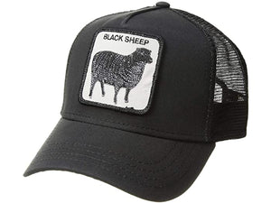 GOORIN- BLACK SHEEP ANIMAL FARM TRUCKER- BLACK