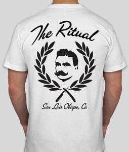 RITUAL MERCH- WHITE LOGO TEE