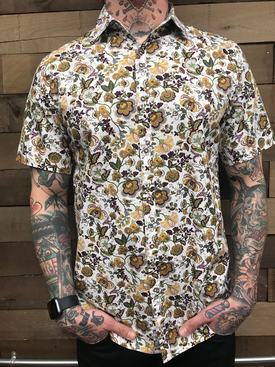 ROCK ROLL N SOUL- BROWN FLORAL