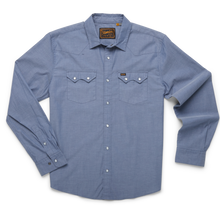 Load image into Gallery viewer, HOWLER BROS | CROSSCUT SNAP SHIRT | CHAMBRAY
