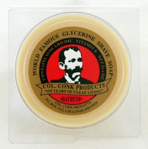 COL. CONK- GLYCERINE SHAVE SOAP BAYRUM