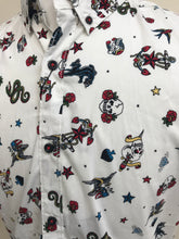 Load image into Gallery viewer, TATTOO PRINT BUTTON UP

