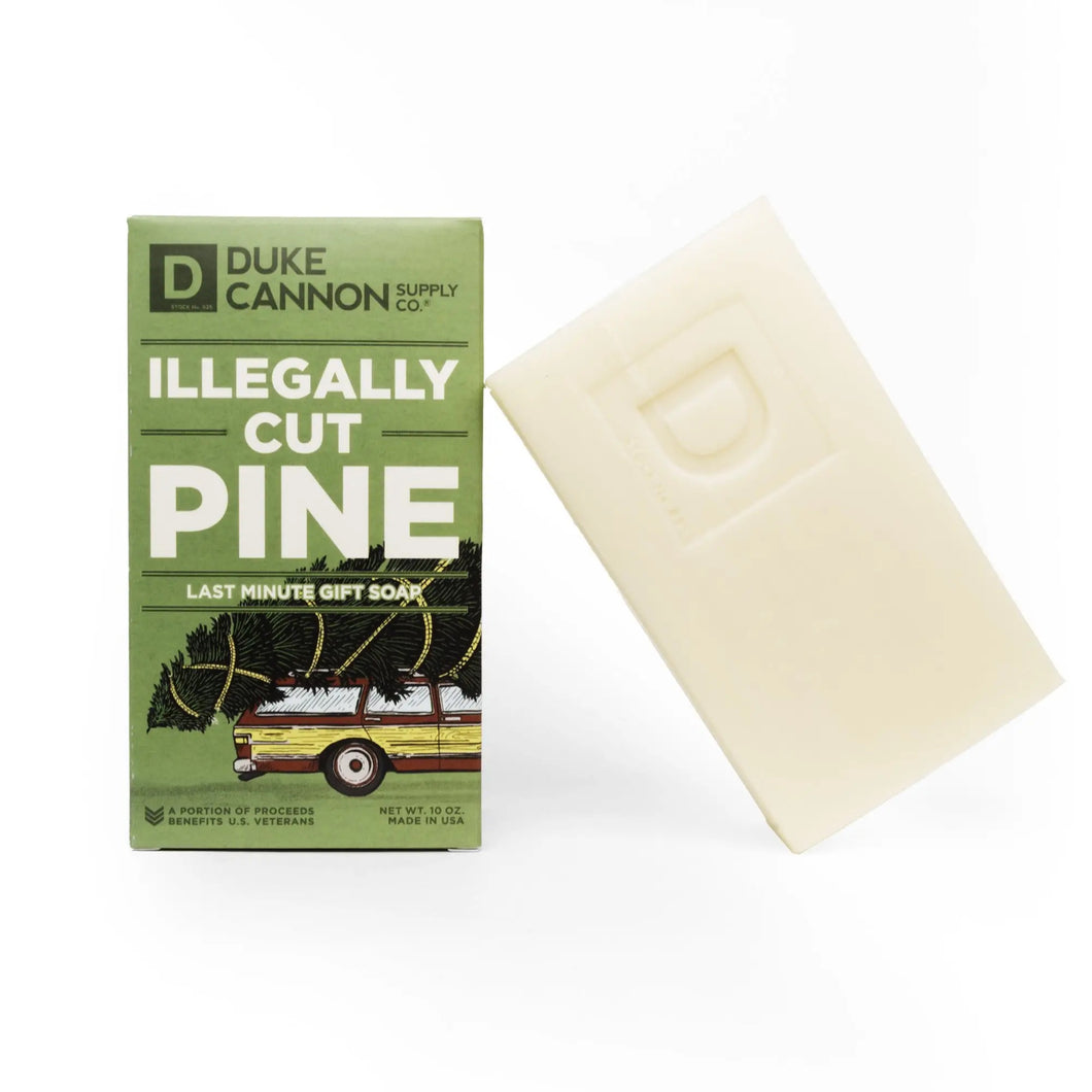 DUKE CANNON | ILLEGALLY CUT PINE SOAP