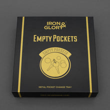 Load image into Gallery viewer, IRON &amp; GLORY- EMPTY POCKETS CHANGE TRAY
