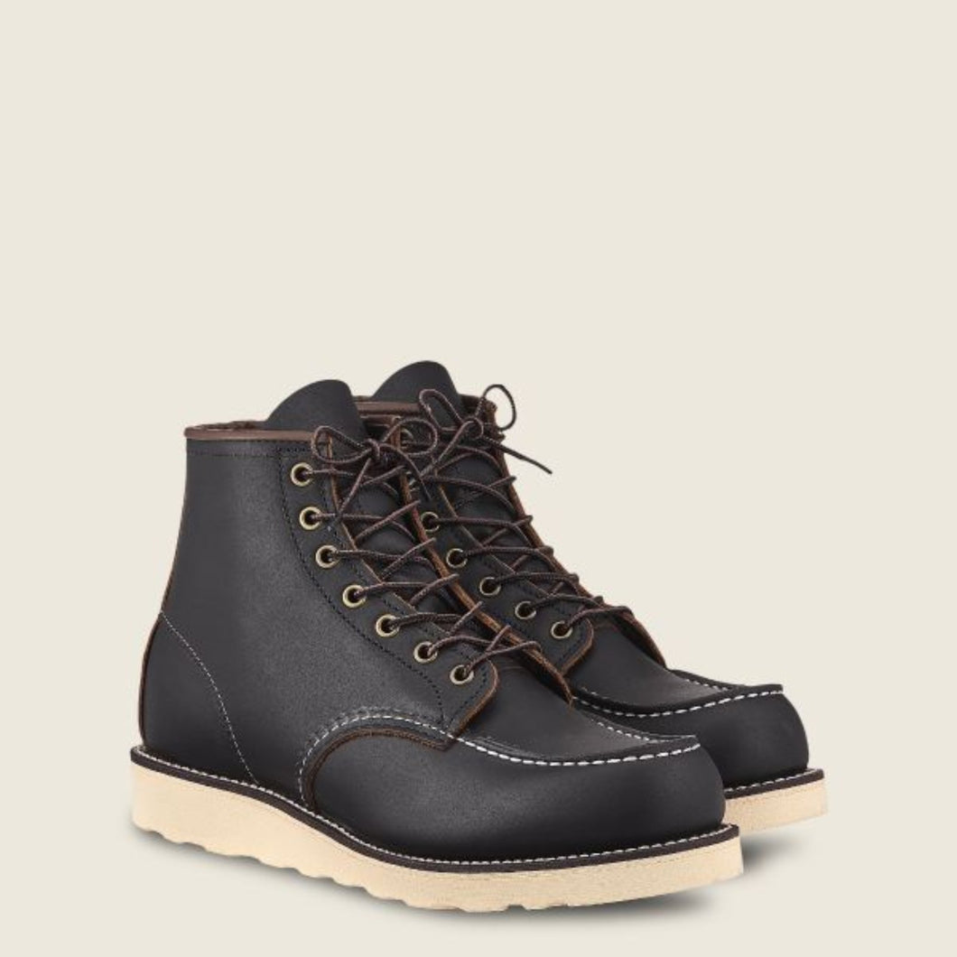 REDWING- CLASSIC MOC- BLACK 8849