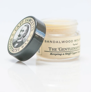 CAPT FAWCETT'S MUSTACHE WAX- SANDALWOOD