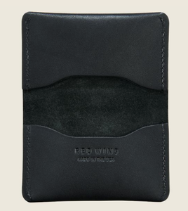 REDWING- CARD HOLDER WALLET- BLACK FRONTIER