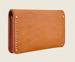 REDWING- CARD HOLDER WALLET- LONDON TAN-VEG